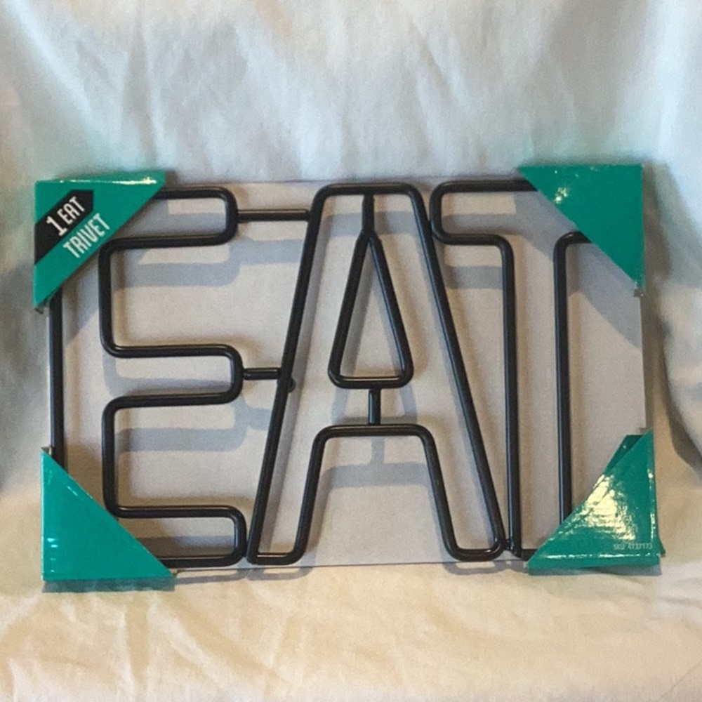EAT kitchen trivet
